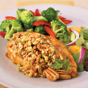 Georgia Pecan-Stuffed Honey Mustard Chicken